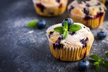 Fruchtige Low-Carb-Muffins